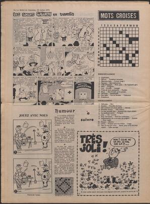 Le Soleil de Colombie, July 23, 1976, page 14