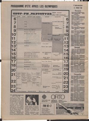 Le Soleil de Colombie, July 9, 1976, page 20
