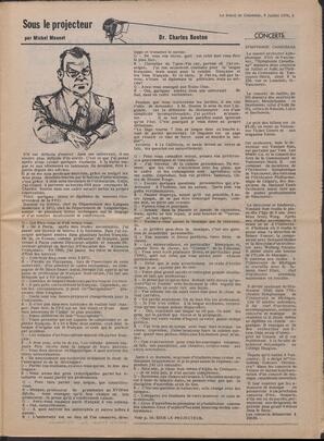Le Soleil de Colombie, July 9, 1976, page 5