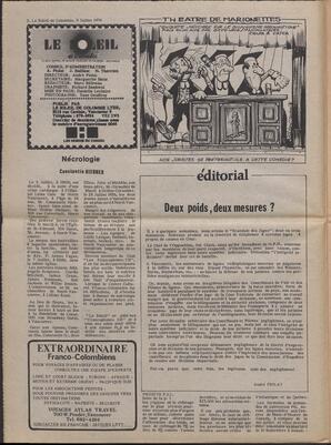 Le Soleil de Colombie, July 9, 1976, page 2