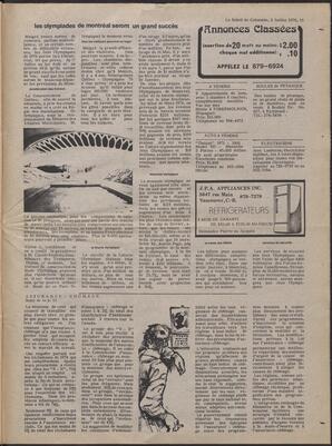 Le Soleil de Colombie, July 2, 1976, page 15