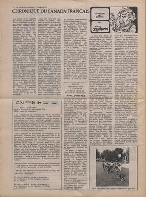 Le Soleil de Colombie, July 2, 1976, page 12
