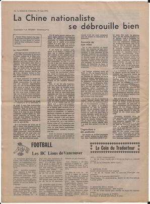 Le Soleil de Colombie, June 25, 1976, page 16