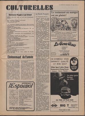 Le Soleil de Colombie, June 25, 1976, page 9