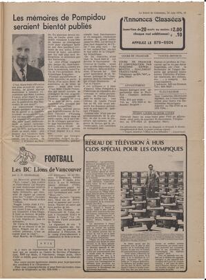 Le Soleil de Colombie, June 18, 1976, page 15