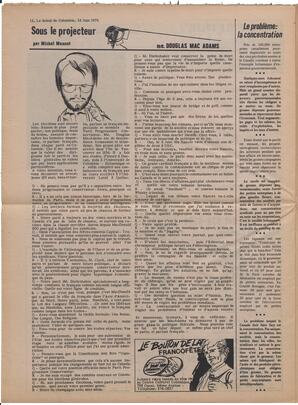 Le Soleil de Colombie, June 18, 1976, page 12
