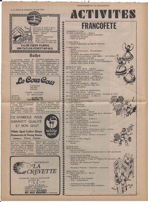 Le Soleil de Colombie, June 18, 1976, page 8