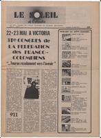 Le Soleil de Colombie, May 21, 1976