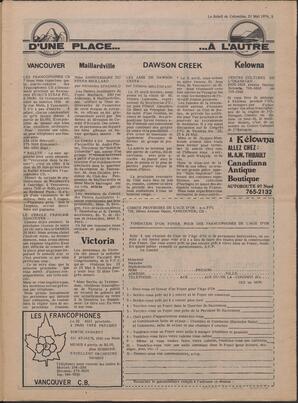 Le Soleil de Colombie, May 21, 1976, page 3