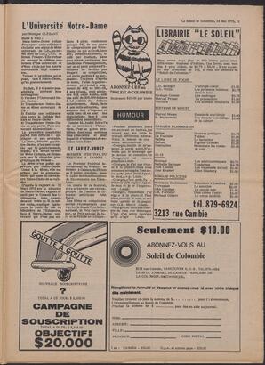 Le Soleil de Colombie, May 14, 1976, page 17
