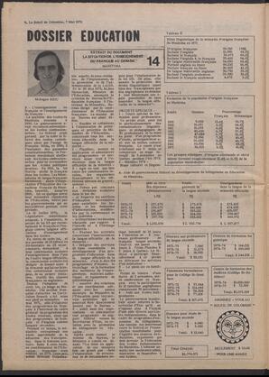 Le Soleil de Colombie, May 7, 1976, page 6