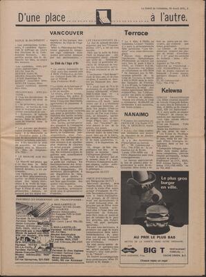 Le Soleil de Colombie, April 30, 1976, page 3
