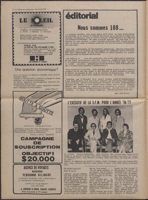 Le Soleil de Colombie, April 30, 1976, page 2