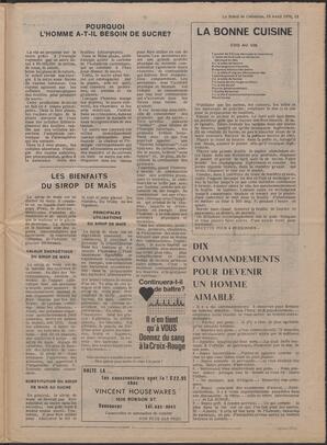 Le Soleil de Colombie, April 23, 1976, page 13