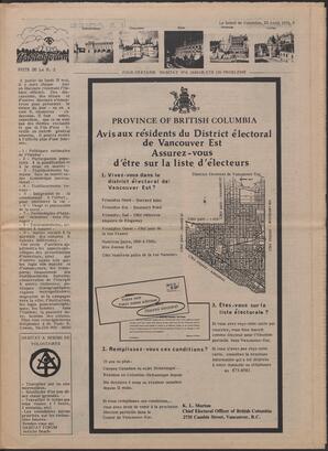 Le Soleil de Colombie, April 23, 1976, page 5