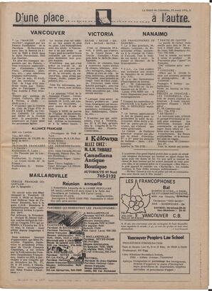 Le Soleil de Colombie, April 23, 1976, page 3