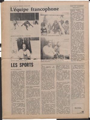 Le Soleil de Colombie, April 9, 1976, page 16