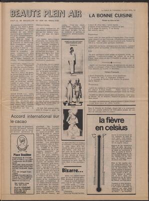 Le Soleil de Colombie, April 9, 1976, page 13