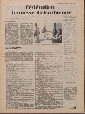 Le Soleil de Colombie, April 2, 1976, page 5