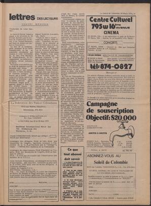 Le Soleil de Colombie, March 26, 1976, page 15