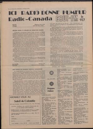 Le Soleil de Colombie, March 19, 1976, page 10