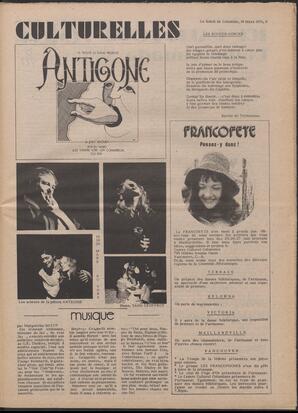 Le Soleil de Colombie, March 19, 1976, page 9