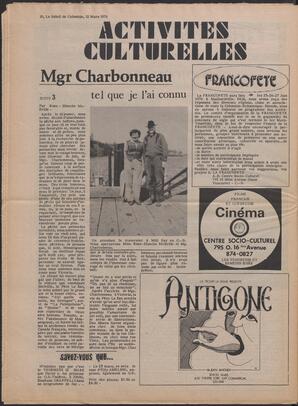 Le Soleil de Colombie, March 12, 1976, page 18