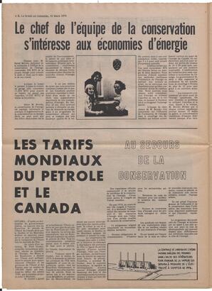Le Soleil de Colombie, March 12, 1976, page 8