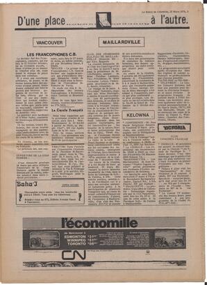 Le Soleil de Colombie, March 12, 1976, page 3