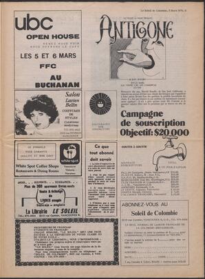 Le Soleil de Colombie, March 5, 1976, page 11