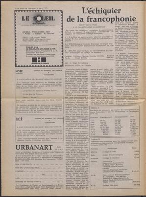 Le Soleil de Colombie, March 5, 1976, page 2