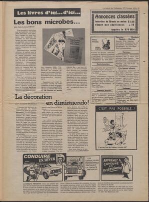 Le Soleil de Colombie, February 27, 1976, page 15