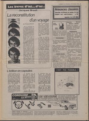 Le Soleil de Colombie, February 20, 1976, page 15