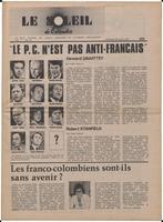 Le Soleil de Colombie, February 13, 1976