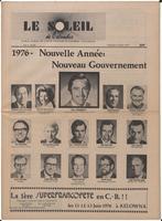 Le Soleil de Colombie, January 9, 1976