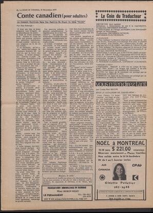 Le Soleil de Colombie, December 12, 1975, page 12