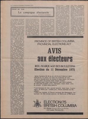 Le Soleil de Colombie, December 5, 1975, page 12