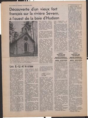 Le Soleil de Colombie, November 28, 1975, page 16