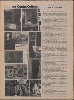 Le Soleil de Colombie, November 21, 1975, page 5