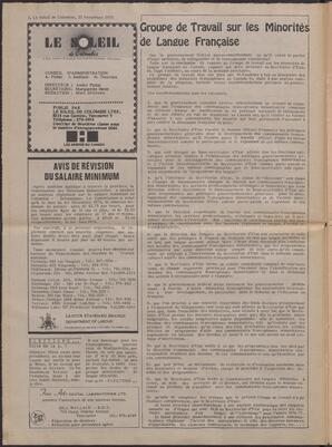 Le Soleil de Colombie, November 21, 1975, page 2