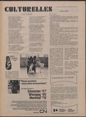 Le Soleil de Colombie, November 14, 1975, page 9
