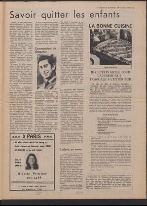 Le Soleil de Colombie, October 24, 1975, page 13