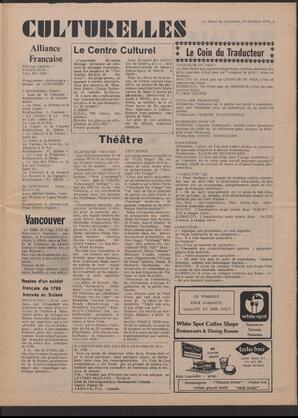 Le Soleil de Colombie, October 24, 1975, page 9