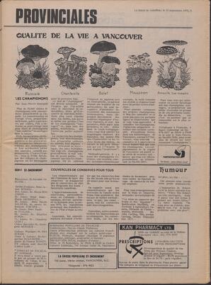 Le Soleil de Colombie, September 12, 1975, page 3