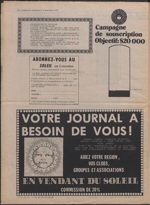 Le Soleil de Colombie, September 5, 1975, page 9
