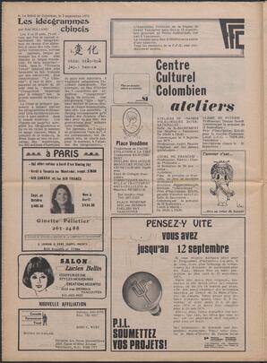 Le Soleil de Colombie, September 5, 1975, page 6
