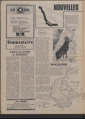 Le Soleil de Colombie, September 5, 1975, page 2