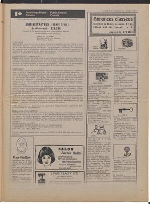 Le Soleil de Colombie, August 29, 1975, page 14