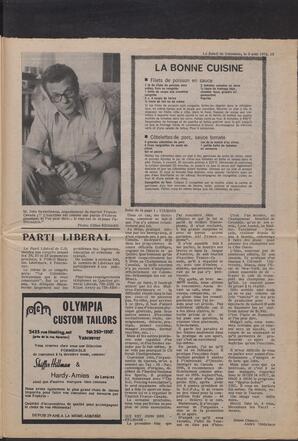 Le Soleil de Colombie, August 8, 1975, page 13
