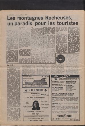 Le Soleil de Colombie, August 8, 1975, page 12